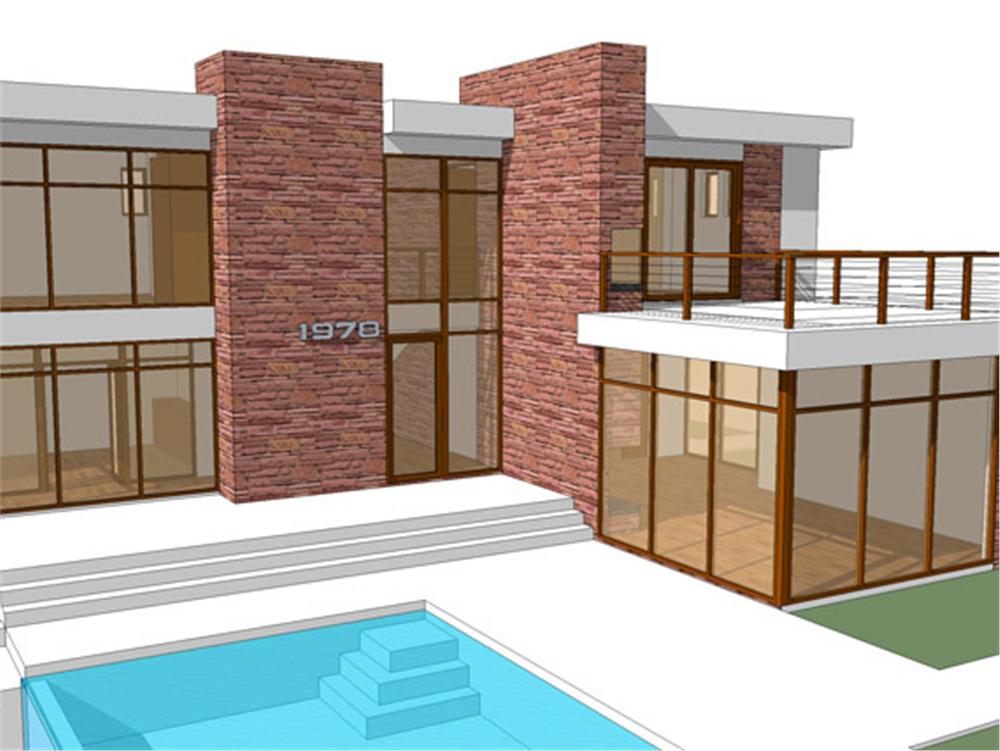 Diseños de casas e interiores Planos de casa moderna